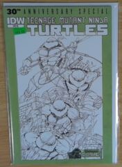 C0406: Teenage Mutant Ninja Turtles: 30th Anniversary Special B&W Tyndall: 8.0 VF